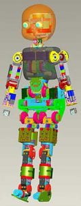 robot colorato