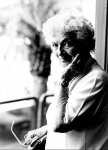 foto di Suso Cecchi D'Amico, donna anziana
