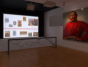 Memoriale Garibaldi in un museo