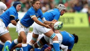 Donne che giocano a rugby