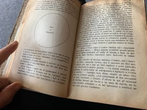 pagina del libro di Artusi contenente la dimensione del tortellino