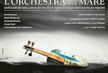 Scala: l’Orchestra del mare suona gli strumenti di Lampedusa